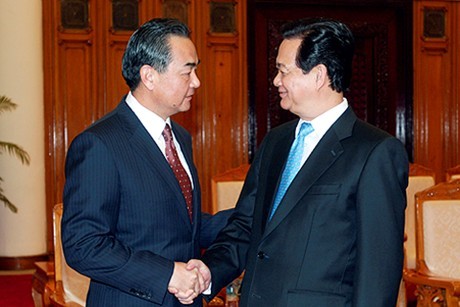 Thủ tướng Nguyễn Tấn Dũng tiếp Bộ trưởng Ngoại giao Trung Quốc - ảnh 1